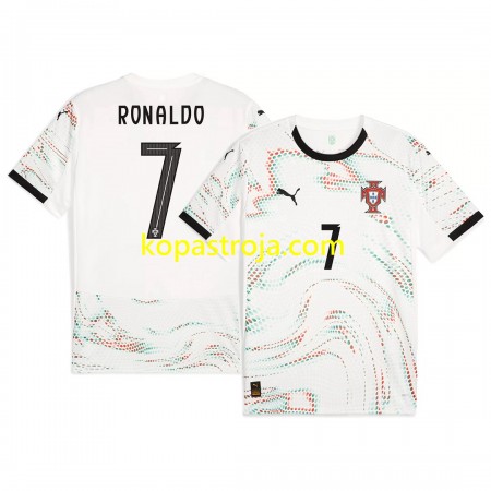 Billiga Fotbollströjor Portugal RONALDO 7 Borta tröja 2025 Kortärmad